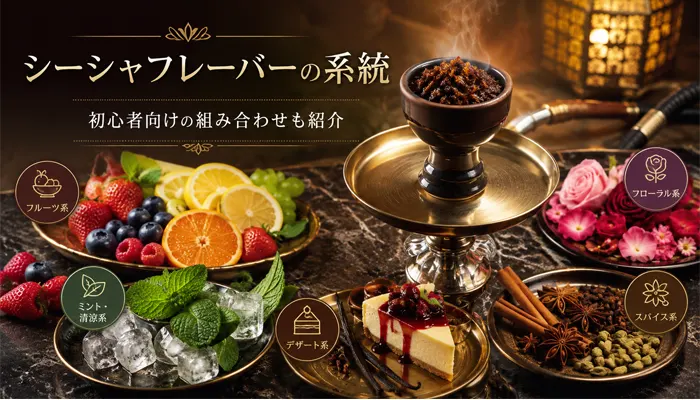 シーシャフレーバーの系統